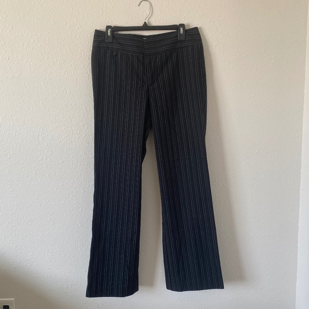 Dockers April Pant - Women's Black Pinstripe Work/Business Casual Pants